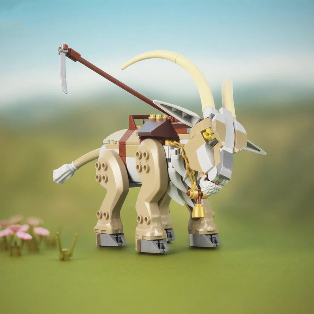 

178pcs MOC Battle Goat Castle Building Blocks Christmas Gift Stress-Relief Collector Building Set for Adults