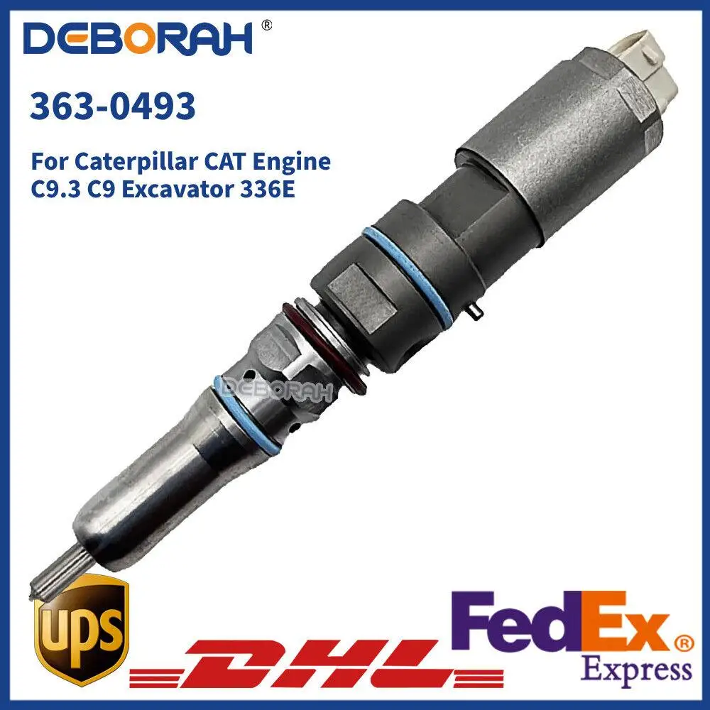 Diesel Fuel Injector Assembly 363-0493 3630493 for Caterpillar CAT Engine C9.3 C9 Excavator 336E