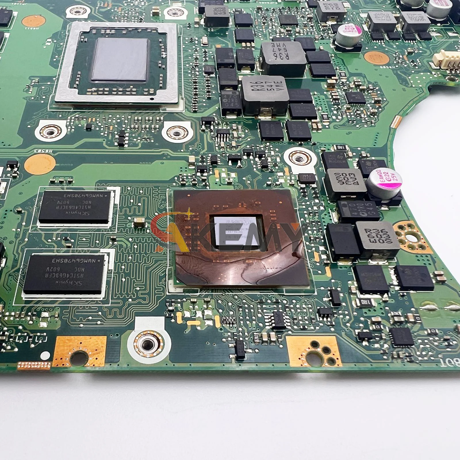 Placa base para ordenador portátil X455DG para ASUS VivoBook X455DG K455D W419D X455D A455D W491D DX882D placa base para portátil con CPU envío rápido stk