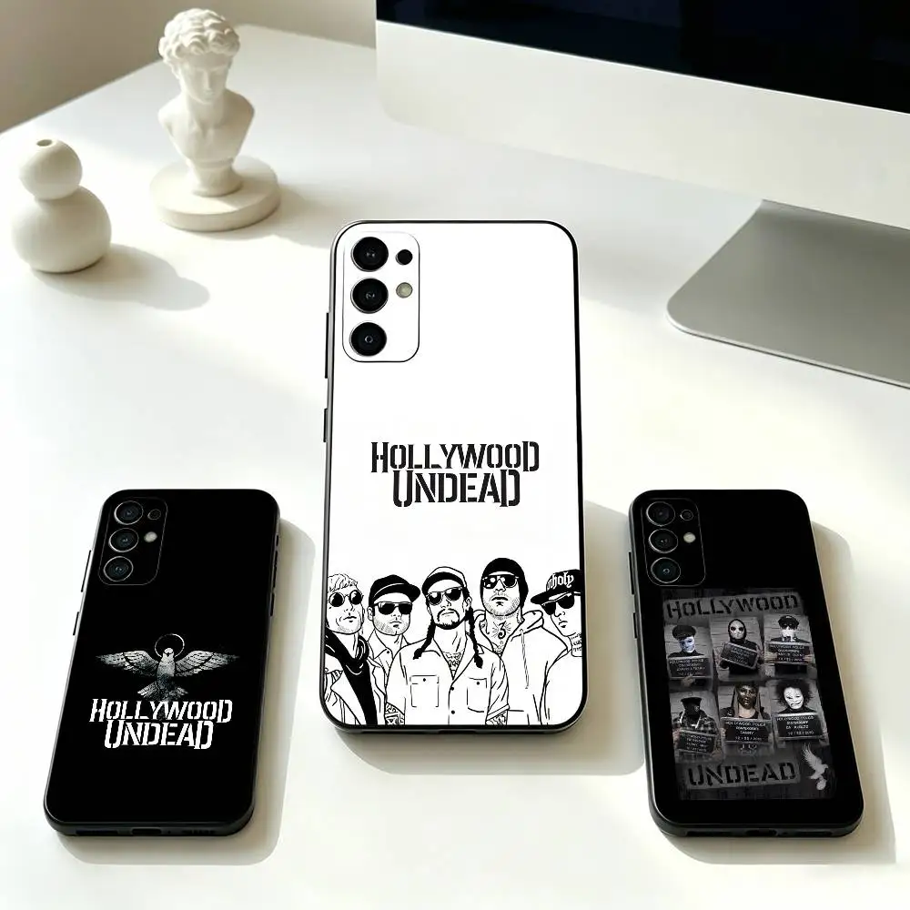 H-Hollywood U-Undead Band  Phone Case For Samsung S25,S24,S21,S22,S23,S30,Ultra,S20,Plus,Fe,Lite,Note,10,Black Cover