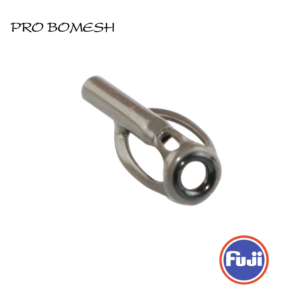 PROBOMESH FUJI Guide and Top 10pcs Set LNOG LOG Guide Micro Casting Guide Set Rod Building Component Repair Fishing Pole DIY