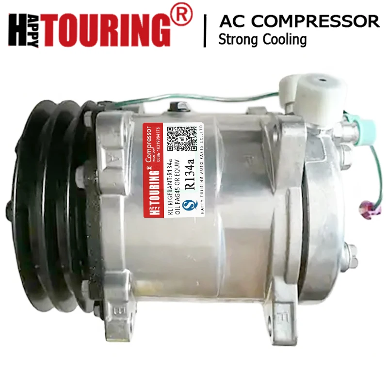 

SD7H15 7H15 AC Air Conditioning COMPRESSOR for Wheel Loader LG936 LG946 LG956 S8220 4130000420 24V
