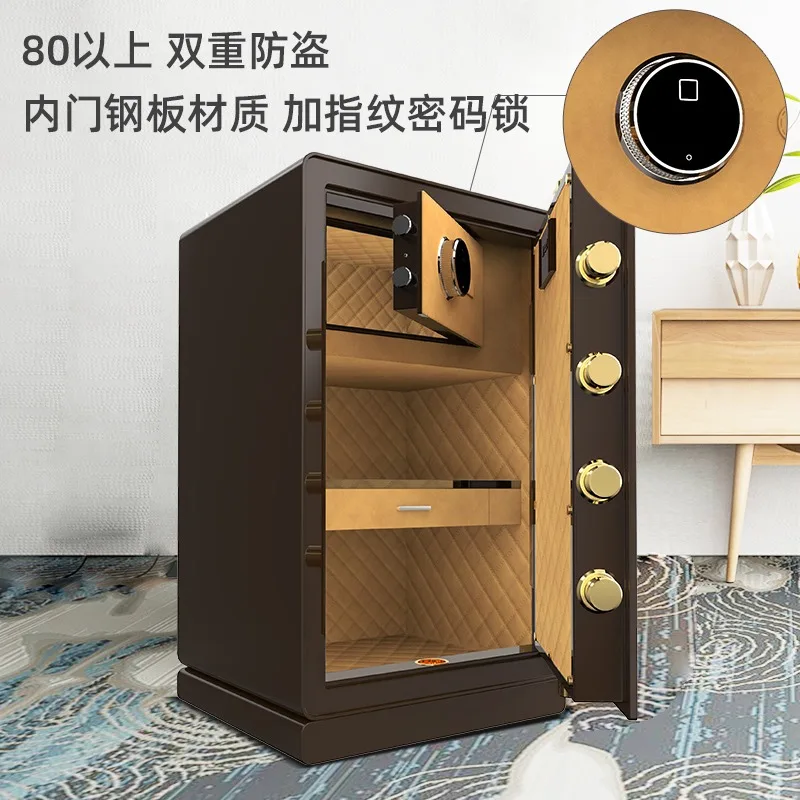 

Office Smart WIFI Anti-theft Fingerprint Password Key All-steel Safe