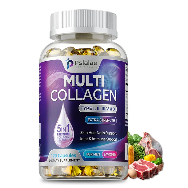 Multiple Collagen - Collagen Supplement To Support Healthy Hair, Skin and Nails, Boost Energy Production and Improve Immunity
