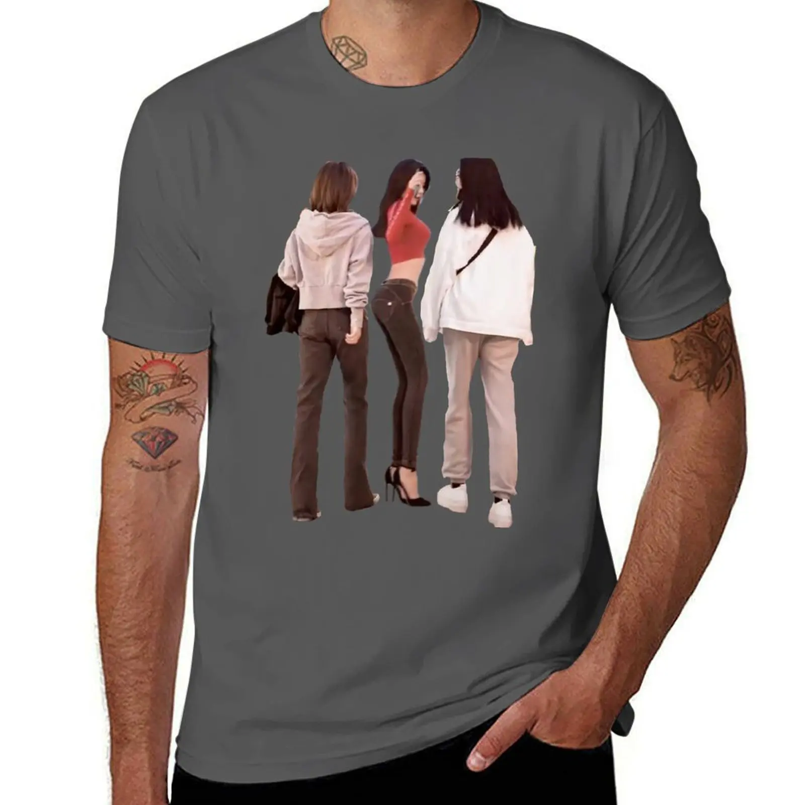 

Jiafei T-Shirt Trend Art Print T-Shirt