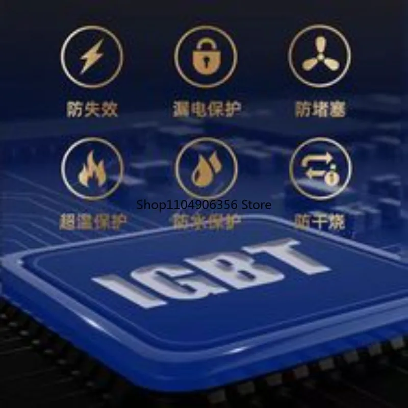 ووك كهربائي منزلي 3500 وات مقعر ووك تجاري 5000 وات طباخ حثي كبير بقوة نيران #3