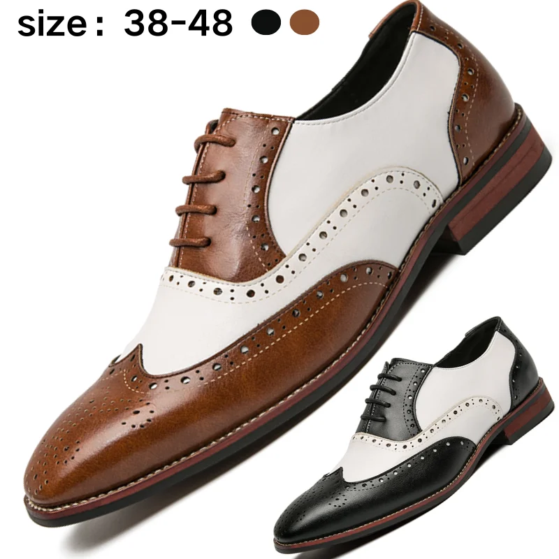 

Mens Formal Oxford Shoes Business Dress Comfortable Casual Big Sizes 46 47 48