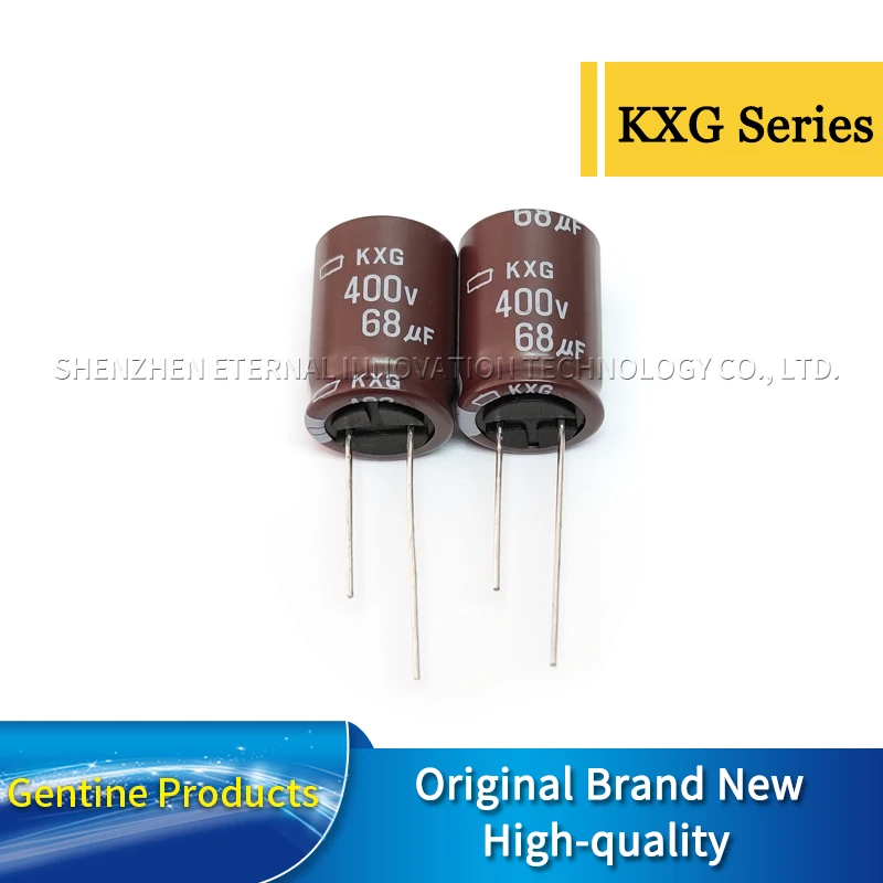 5PCS 400V68UF KXG 18X25 NIPPON CHEML-CON Aluminum Electrolytic Capacitors Long Life Low ESR EKXG401ELL680MM25S