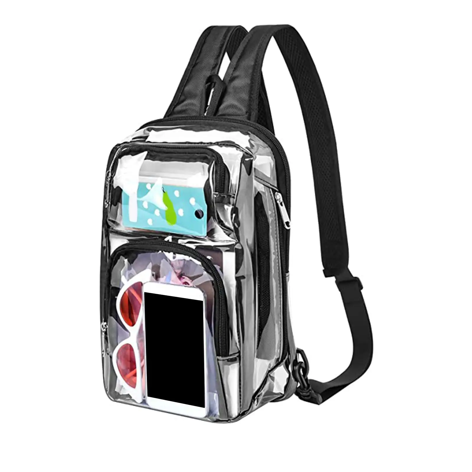 

Clear Backpack Portable Adjustable Strap for Stadium Event Festival Camping