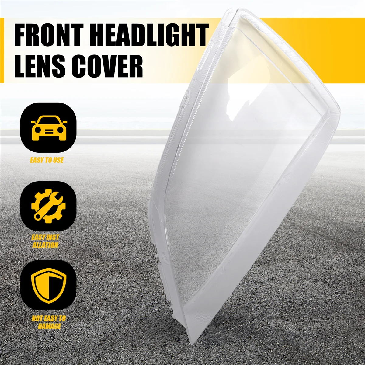 

Durable Car Front Left Side Headlight Clear Cover for KIA Sorento 2004 2005