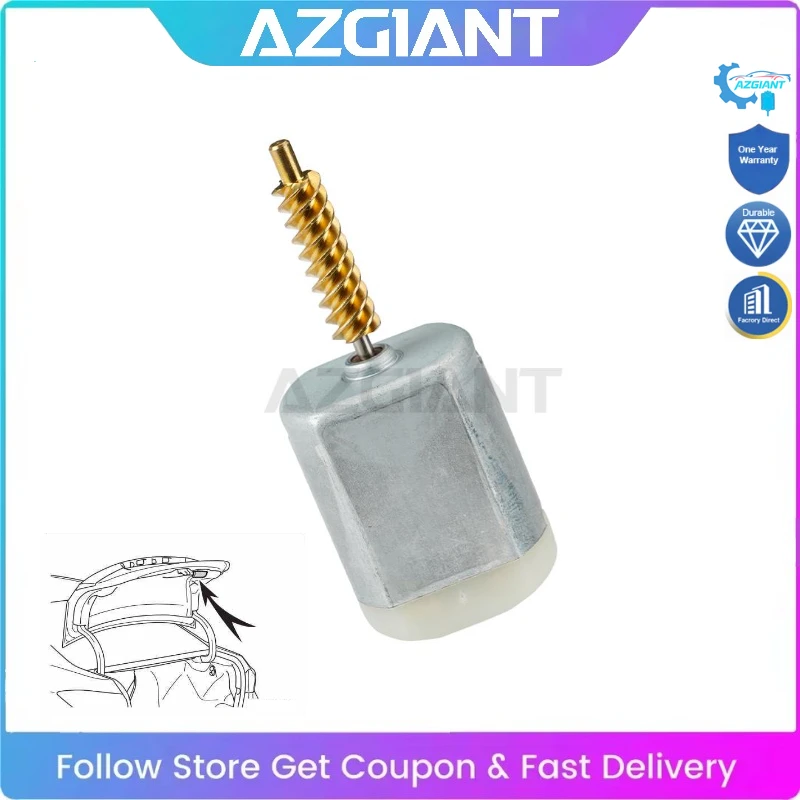 

AZGIANT for 2007-2018 Nissan Sentra Car Trunk Lock Actuator Tailgate Mini Motor DC 12V Exact OEM Parts #84631-3RA0A