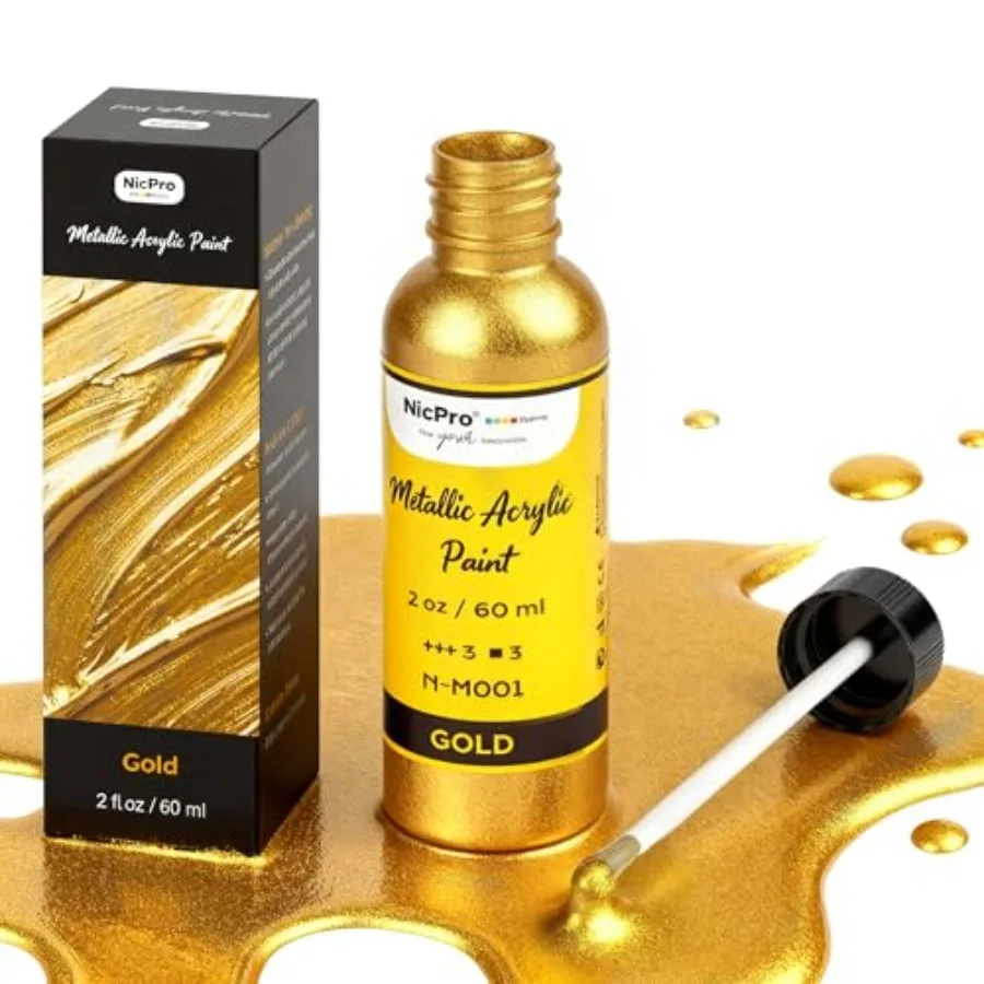 

Краска Leaf Paint - 2 унции/0 мл, акриловая, на водной основе, нетоксичная, не выцветающая, для ремонта и декоративно-прикладного искусства, металла, дерева, глины, холста, мебели