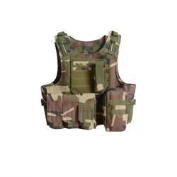 Amphibious Tactical Vest Python Camouflage molle System Riding Sports Outdoor Tactical Vest Live CS Ghost vest