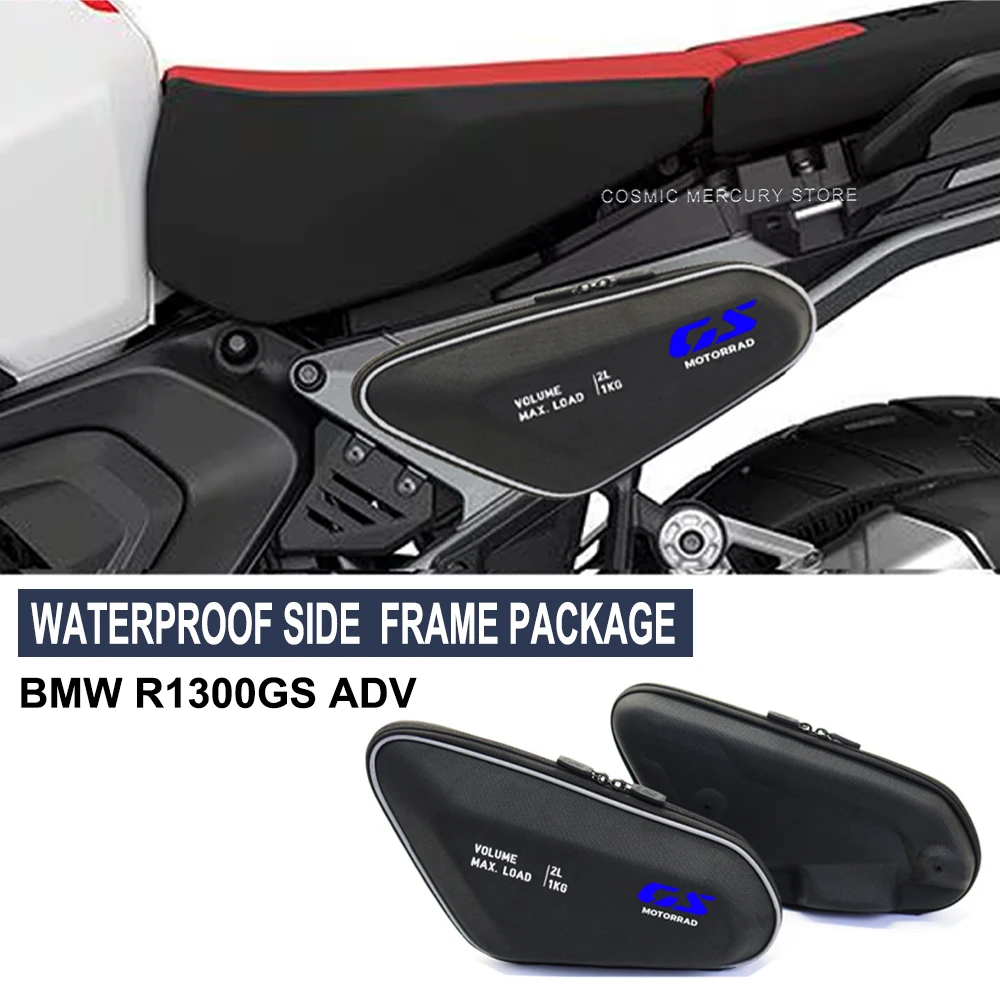 

New Motorcycle Side Frame Bag Storage Package Bags Waterproof Bag For BMW R1300GS Adventure R 1300 GSA R1300 GS ADV 2024 2025