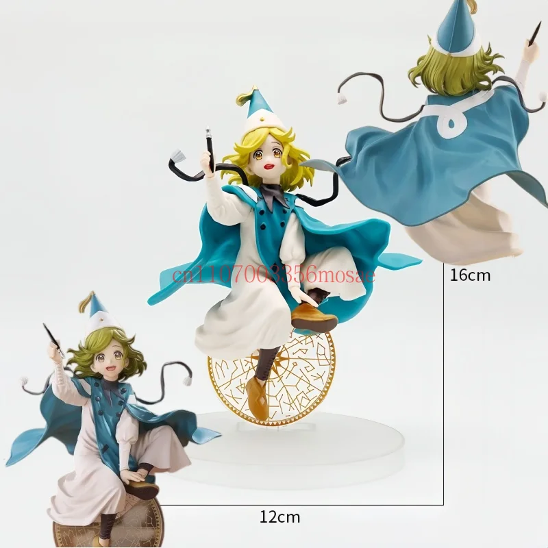 Figura de acción de chica anime de 16 cm con sombrero de bruja, Tongari Bou