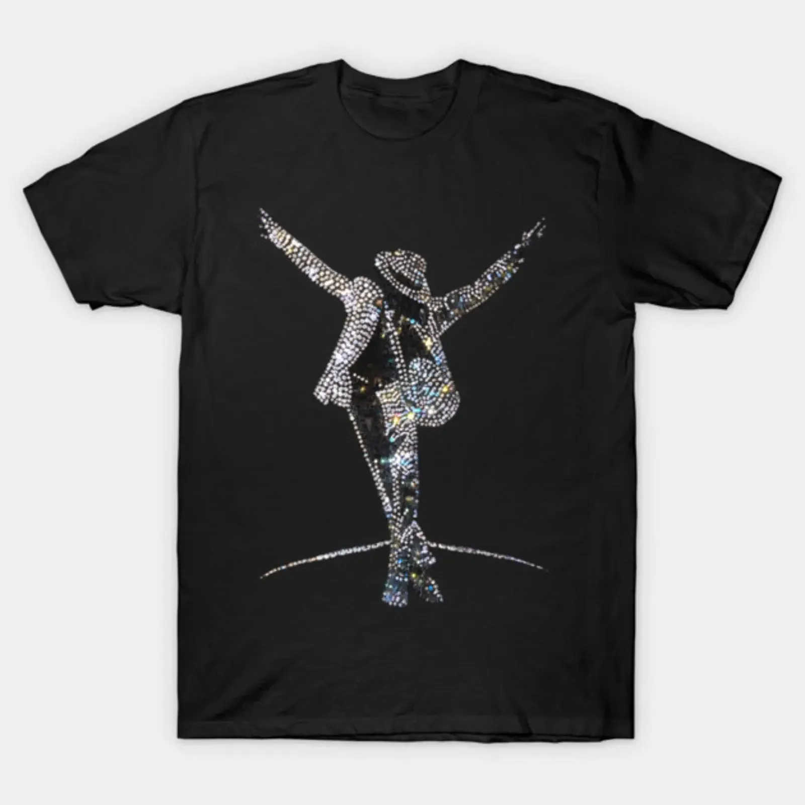 Michael King of Pop Legend MJ lovers Culture T Shirt vintage Washed Top For Everyday Wear Stylish Stretched Casual Breathable