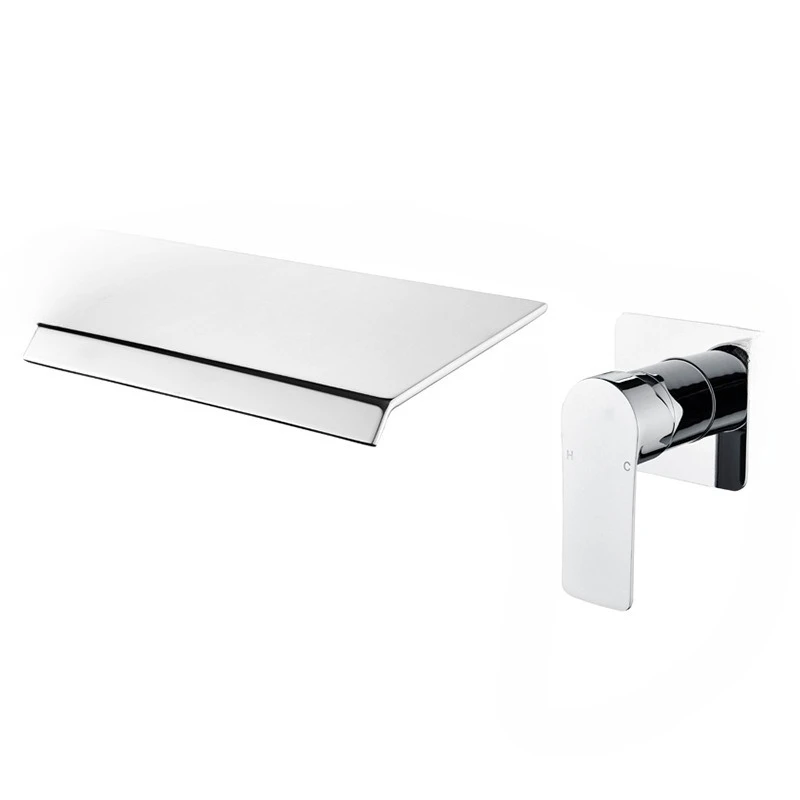 

All-copper concealed waterfall faucet Hot and cold household bathroom Washbasin Washbasin Washbasin faucet AM1026