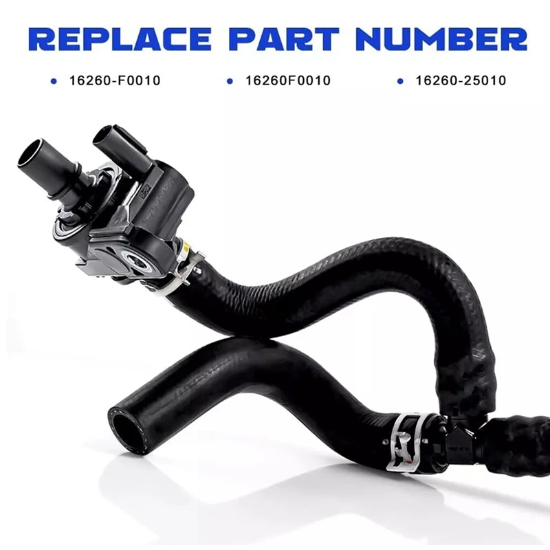 Radiator Water Bypass Hose Tube Assy 16260-25010 For Toyota Camry Avalon RAV4 Lexus ES3 18-23 16260-F0010 16260-F0110