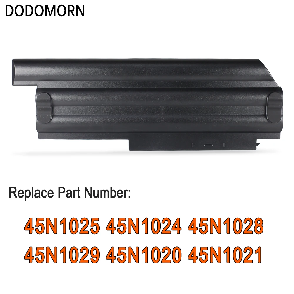 DODOMORN 45N1029 Laptop Battery For Lenovo ThinkPad X230 X230I X230S Series High Quality 48Wh 11.4V 4220mAh 44++ Full Capacity