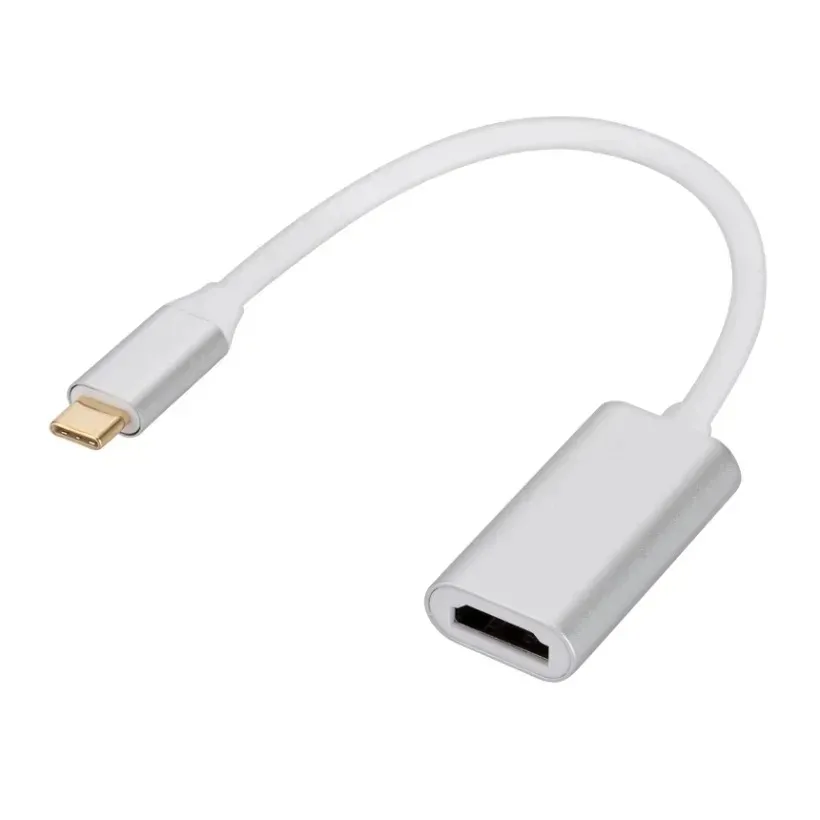 Mnwuu-usb c to hdmi互換ケーブル、type-c to HD-MI、hd tvアダプター、usb 3.1,pcラップトップ、macbook、huawei mate 30用の4kコンバーター
