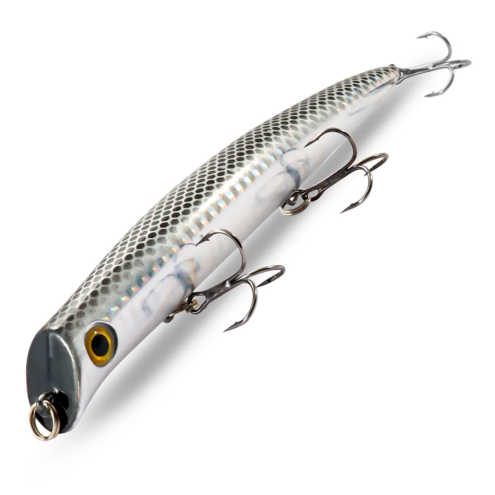 Topwater popper flutuante isca de pesca 12.8cm 15g 3 ganchos agudos wobbler plástico hardbait enfrentar jerkbait pesca isca artificial