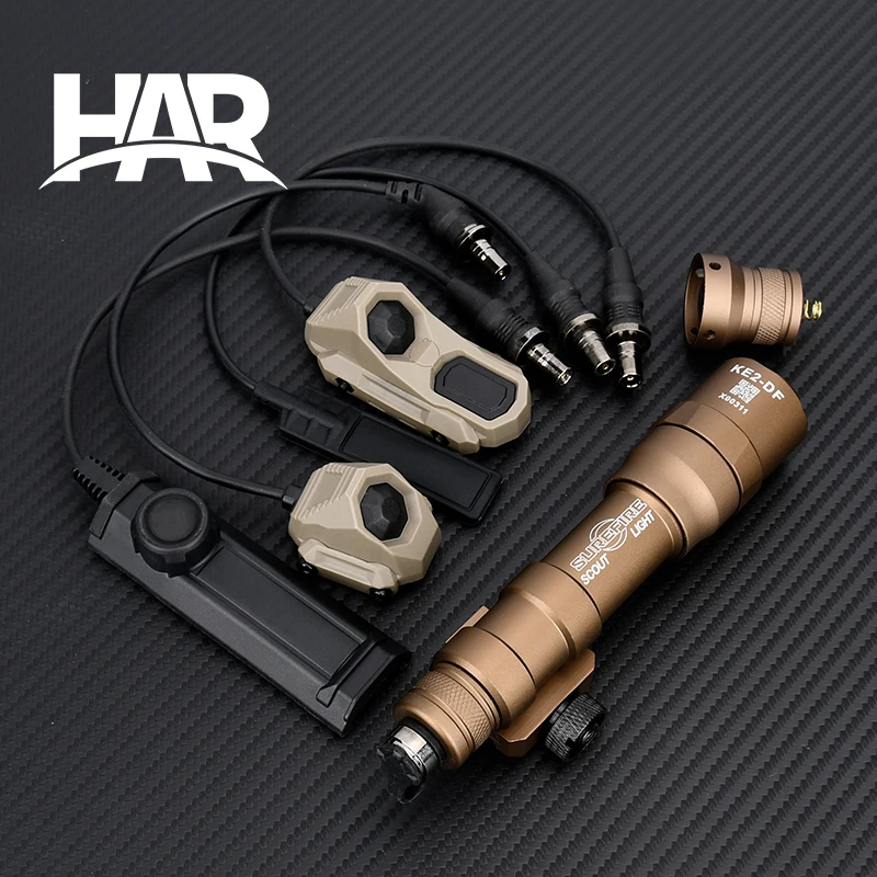 WADSN M300 M600 DF Tactical Flashlight Pressure Dual Function Remote Switch Durable Universal Outdoor Lighting Accessory
