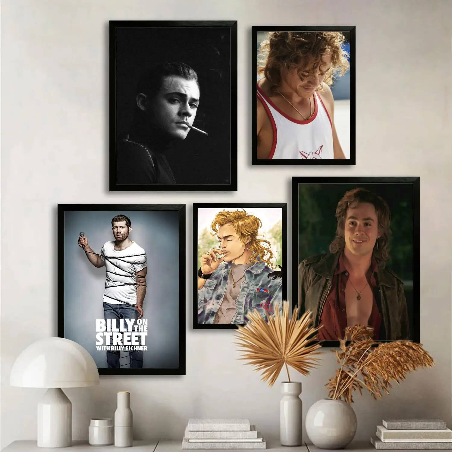 billy hargrove actor Canvas Art Poster and Wall Art Picture Print, Modern Family Bedroom Decor Posters,Decorative painting