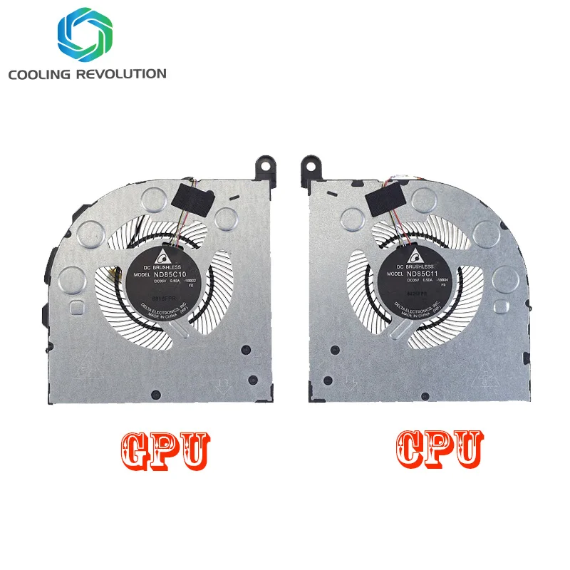 

Laptop CPU Cooling Fan ND85C10-18B02 ND85C11-18B03 -18b04 DC5V 4Pin for Lenovo Rescuer Legion Y730 Y740 Y7000C Y9000K