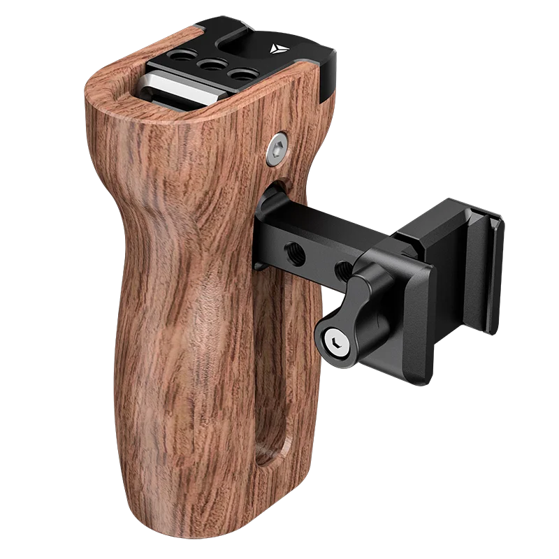 1 x Mini-Seitengriff mit Kaltschuh-Schnittstelle und 1/4 Zoll-20-Schraubhalterung für DSLR/Digitalkamerakäfig – Detail 16