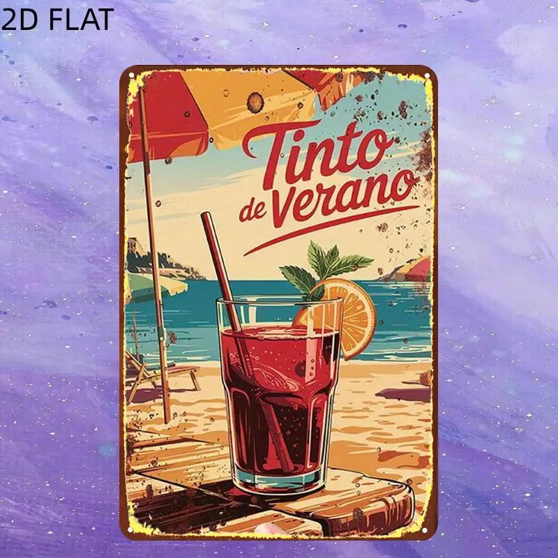 2D Flat, 2D Flat,1pc,Retro