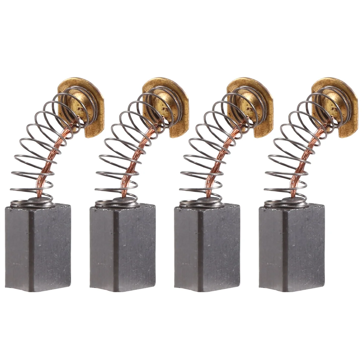 A03V 2 คู่ 12 x 9 x 6 มม. แปรงถ่านหิน เครื่องมือไฟฟ้าสําหรับมอเตอร์เพอร์คัชชันไฟฟ้า