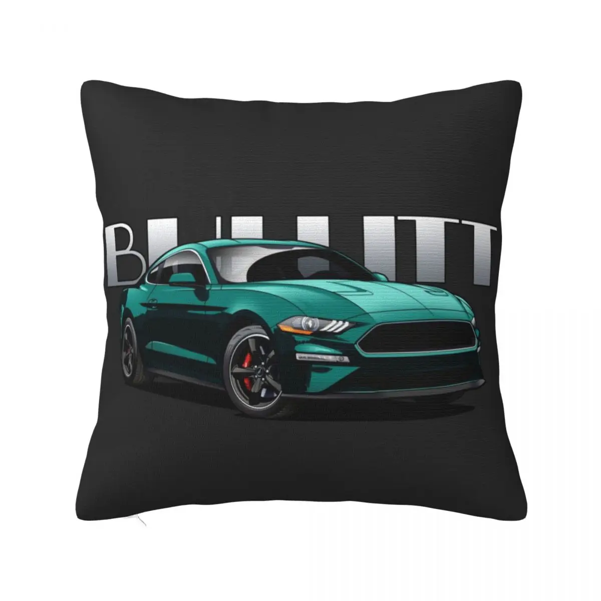 

BULLITT Mustang Throw Pillow Pillow Cover Pillowcases Bed Cushions Custom Cushion Pillow Case