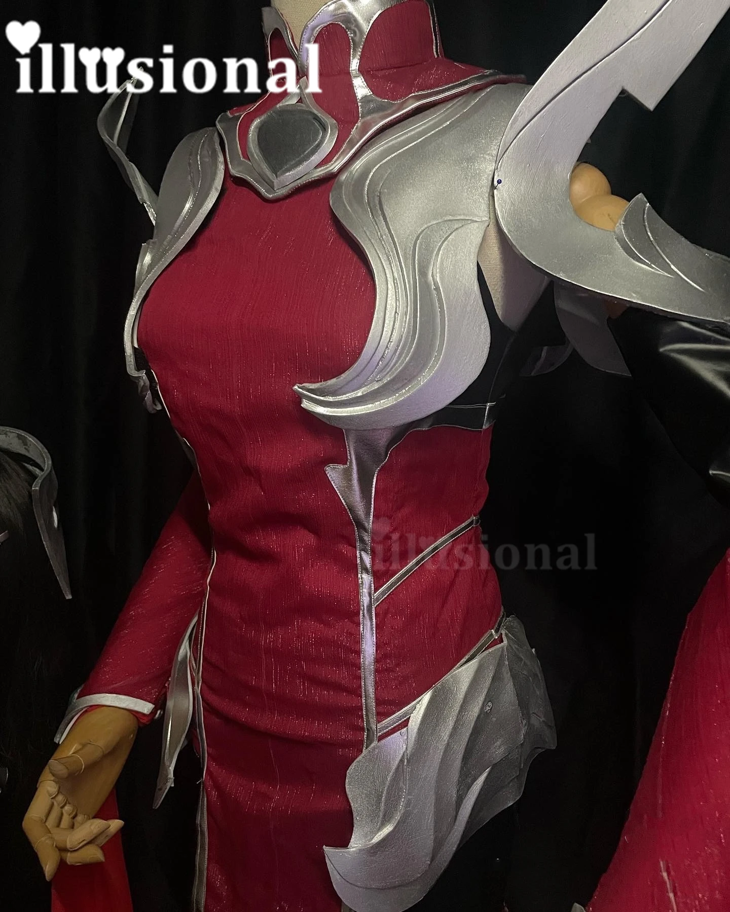 illusional Custom size made Irelia from LOL irelia Cosplay Costume Original skin Game Dress female full set