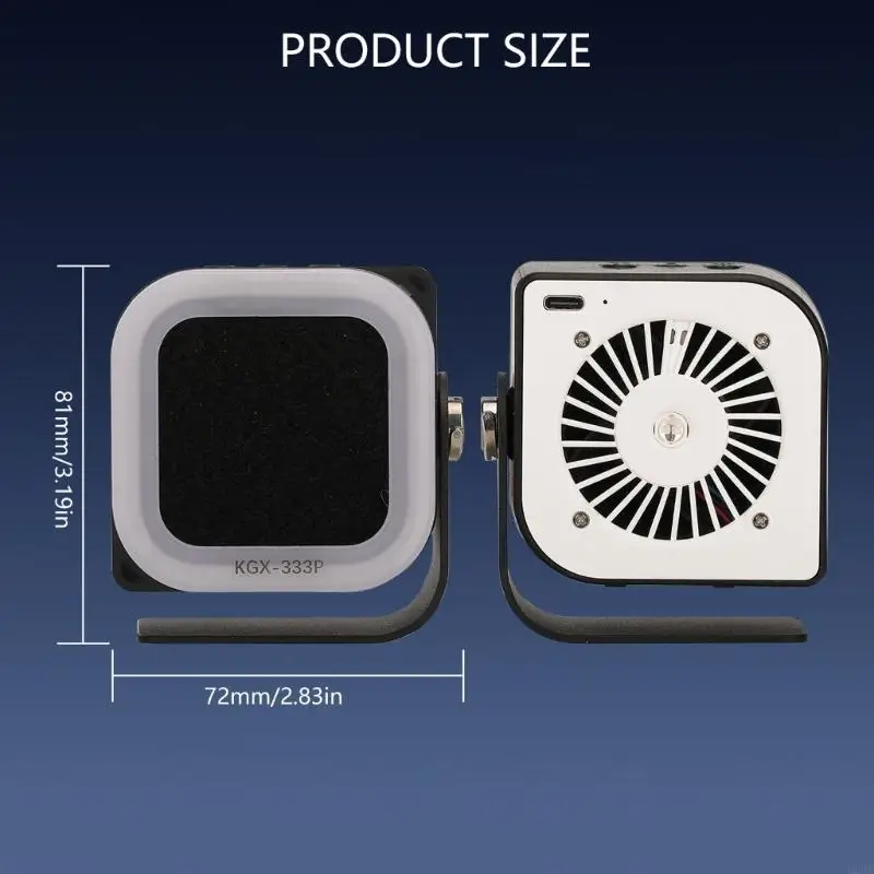 E28F fume le ventilateur prévention l'absorbeur prévention 5V ventilateur soudure pour le bricolage du