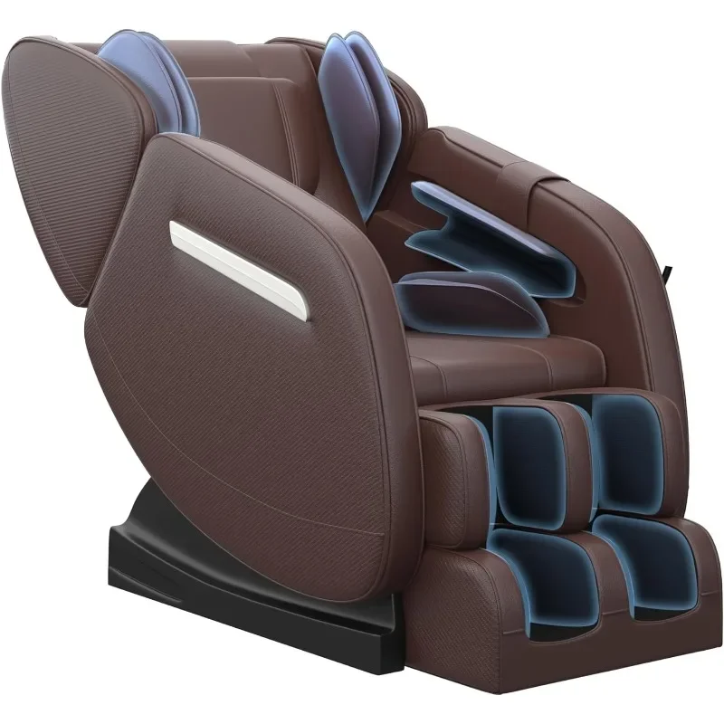 2024 Massage Chair, Full Body Zero Gravity with Shiatsu Massage Roller, 6 Auto Massage Mode, Heater