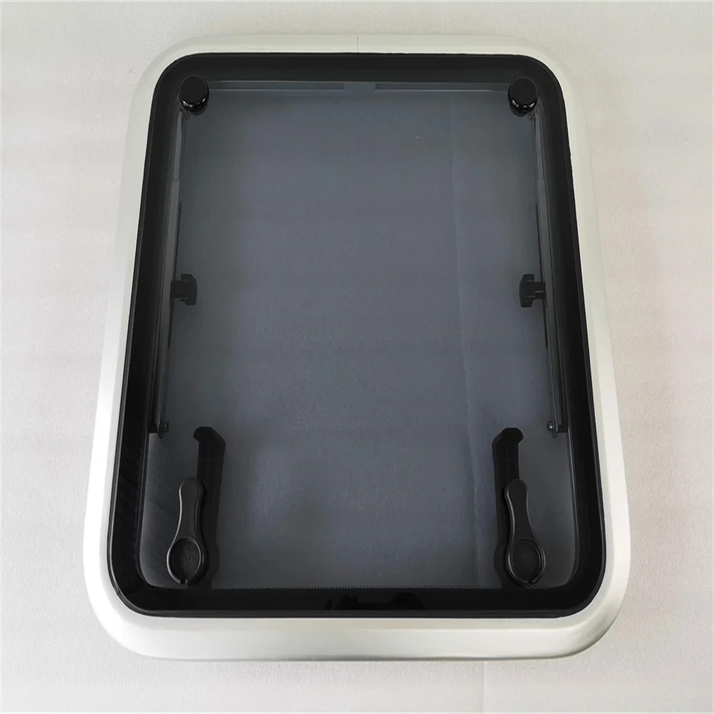 Aluminum Boat Square Hatch Porthole Window Tempered Glass 8 Sizes Marine Yacht