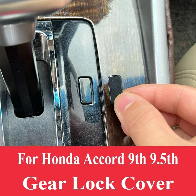 For Honda Accord 9th 9.5th 2014-2018 Gear Lock Cover Gear Lever Unlock Cover Shift Lever Gear Cover Car Modification Accessories