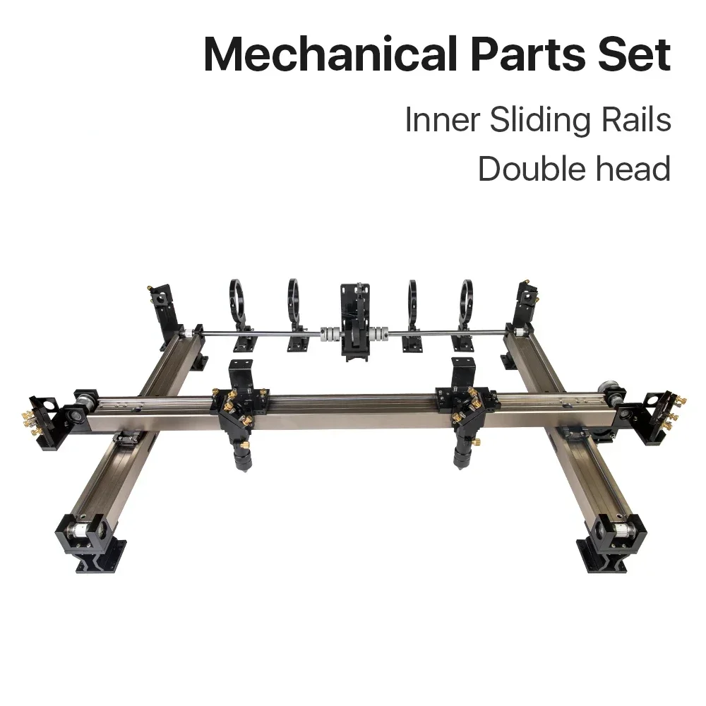 

Mechanical Parts Set 600mm*400mm Inner Sliding Rails Kits Spare Parts for DIY 6040 CO2 Laser Engraving Cutting Machine