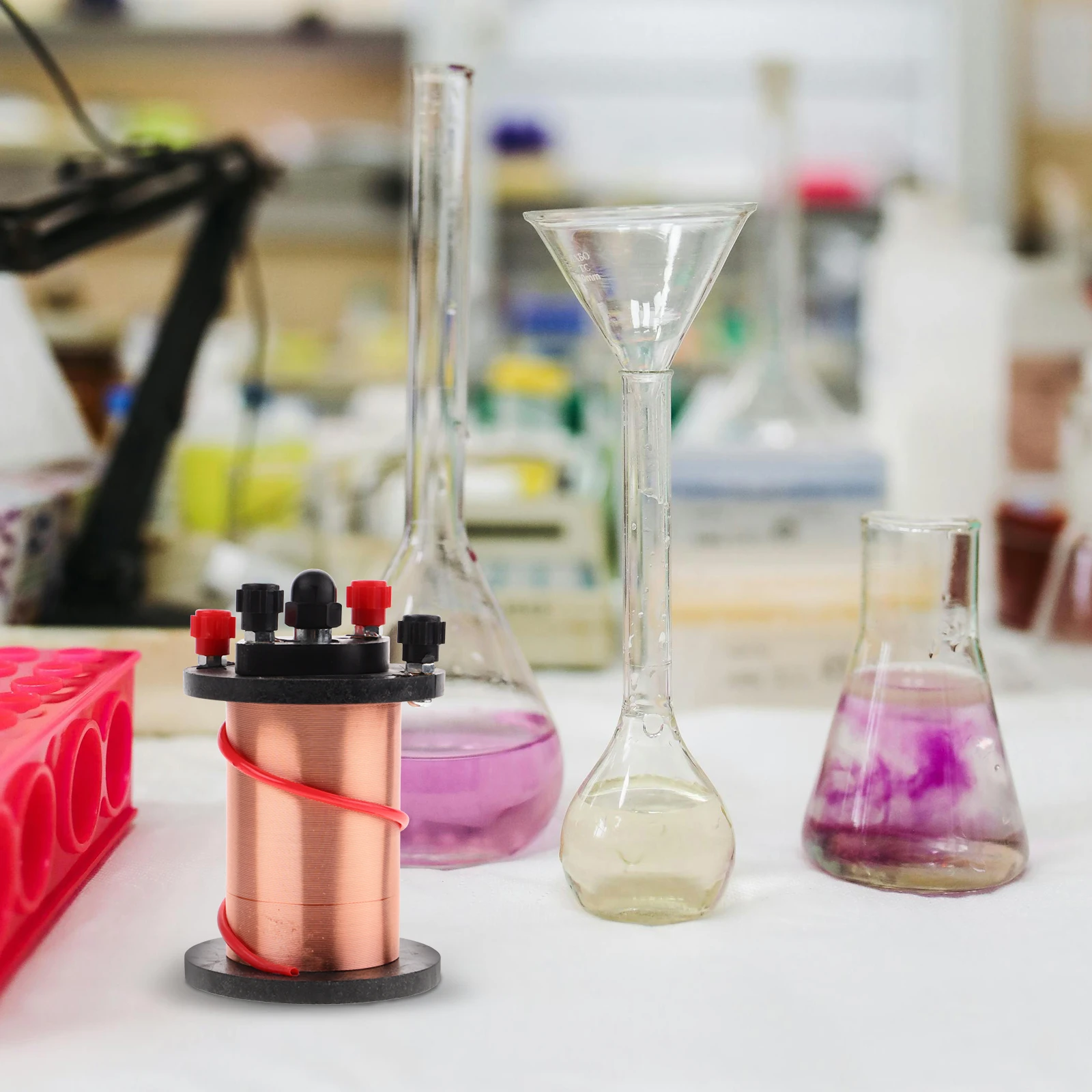 

Electromagnetic Coil for Physics Experiment with Copper Material High Durability Teaching Solenoid Ideal for Electromagnetic