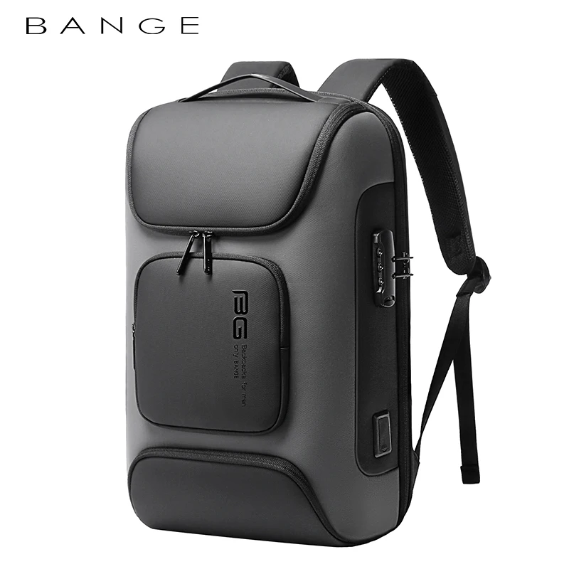 Hot sell BANGE business waterproof custom travel men backpack bag casual sports laptop mochila