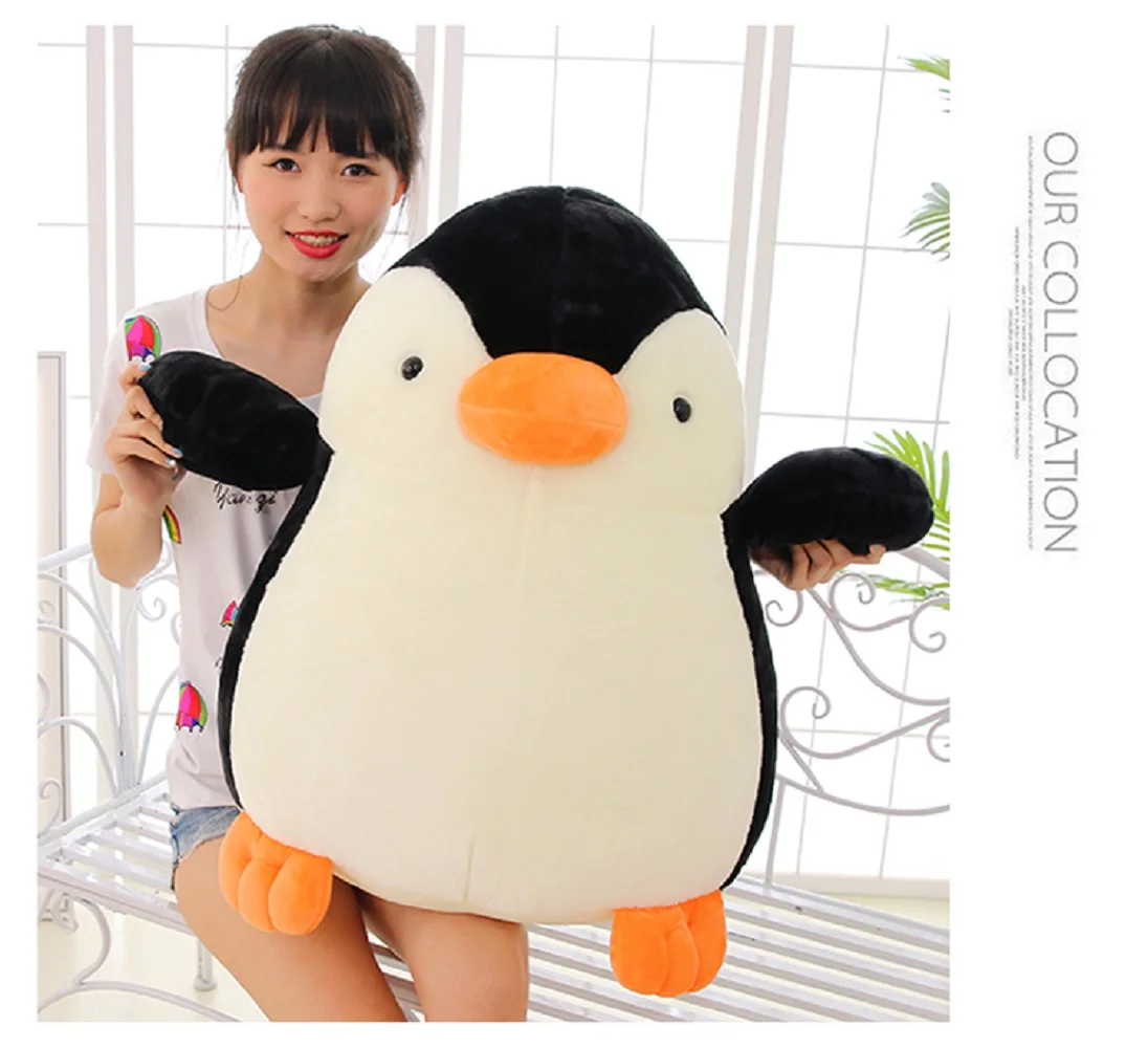 stufffed toy large 70cm cartoon penguin plush toy doll throw pillow, Valentine's Day present Xmas gift 0519