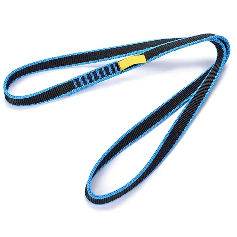 Outdoor Rock Climbing Sling Nylon Belt  Width 16mm Thick 2.8mm High Strength Belts SRT Tools Multifunctional Webbing Loop