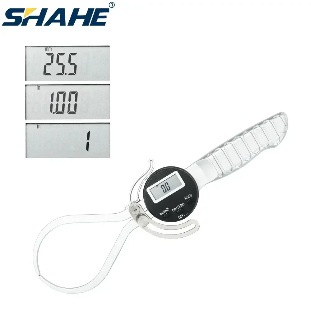 

SHAHE Digital External Caliper 150mm 6" Fraction/mm/in Outside Digital Caliper Gauge For Woodworking