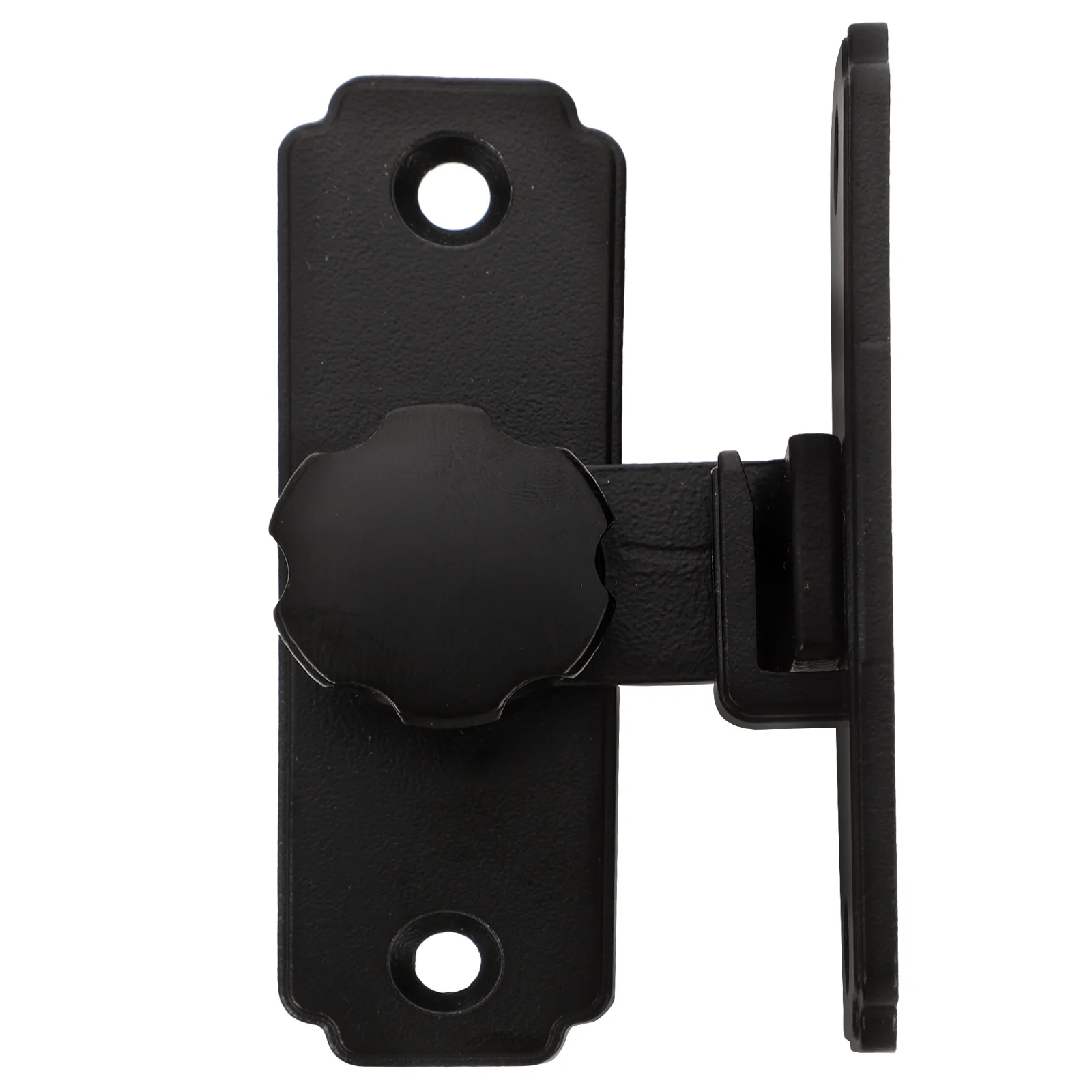 

90 Degree Barn Door Latch Stainless Steel Sliding Door Lock for Gate Bathroom Cabinet Garage Safety Application