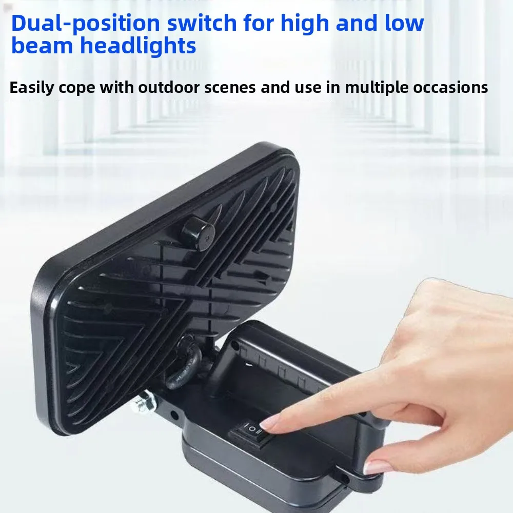 

3/4/5/8-дюймовый светодиодный рабочий фонарь, регулируемая лампа с литиевой батареей высокой яркости, универсальный уличный прожектор