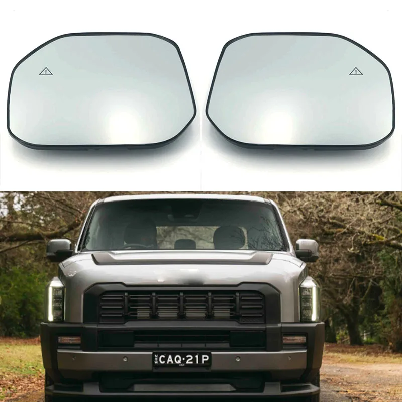 

For Kia Tasman 2025- Side Mirror Glass Heated Blind Spot OEM 87611-DV000 87621-DV000 Rearview Mirror Lens