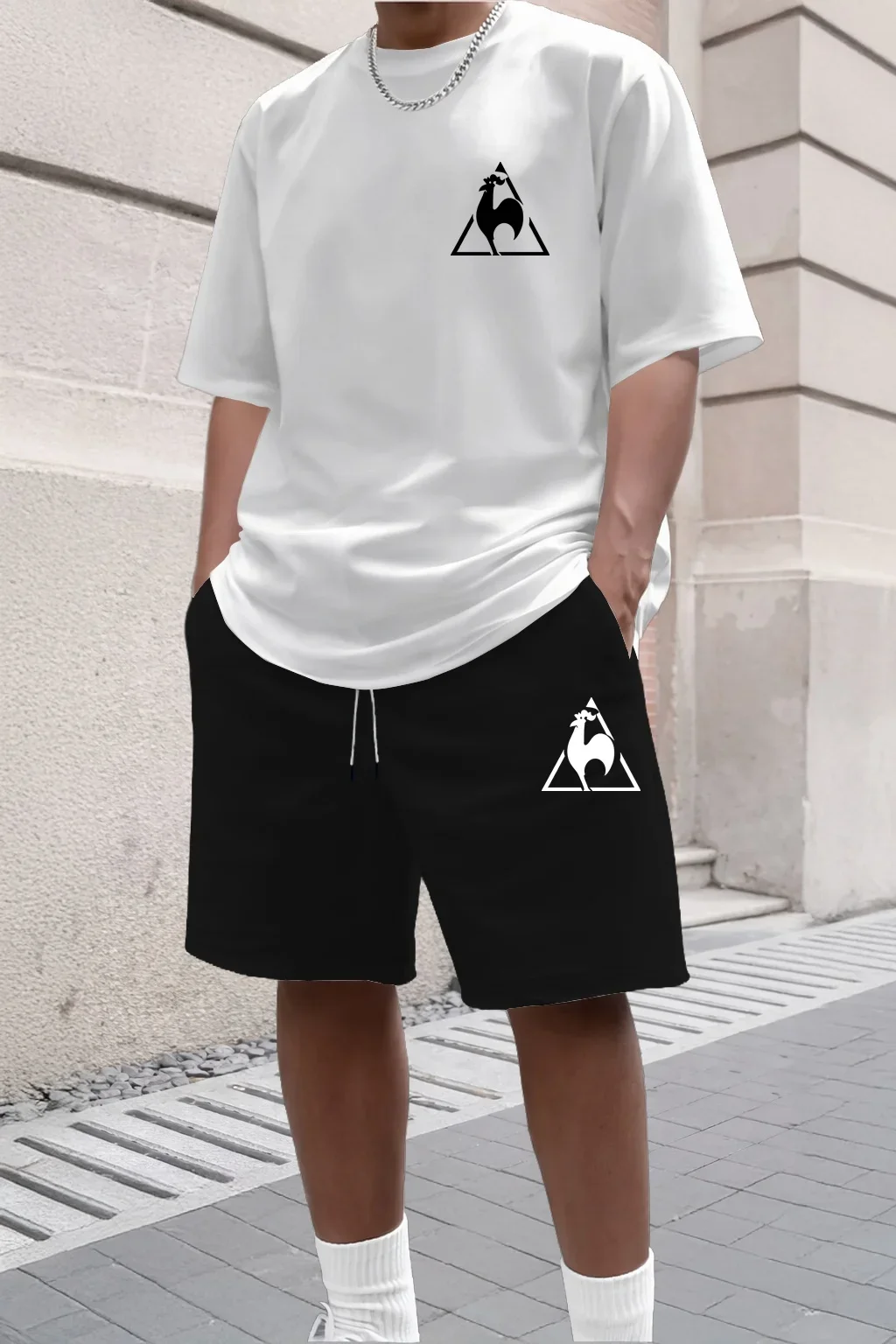 Zomer Set Jongens Korte Mouwen T-shirt Shorts - usage example
