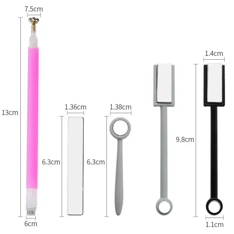 1Ps New Cat Eye Magnet Stick smalto per unghie Gel Fancy multifunzionale Nails Art Cat Eye Magnet Pen Nail Magnetic Stick strumenti per unghie