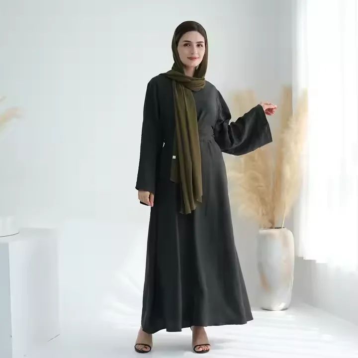 Ramadan Abaya femmes Robe musulmane dubaï turquie caftan Marocain Robe saoudienne arabe Robe Eid Djellaba vêtements islamiques prière Abayas