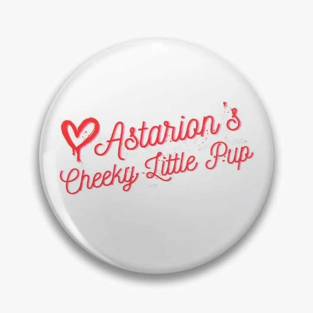 Astarions Cheeky Little Pup romance text Pin Buttons Brooches  Jewelry Accessory Customize Brooch Fashion Lapel Badges